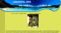 Desktop Screenshot of liquidsoil.org